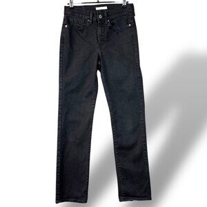 Levi's Black Straight Leg Jeans for Women